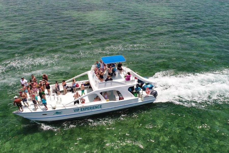 Party Boat at Caribbean Coast